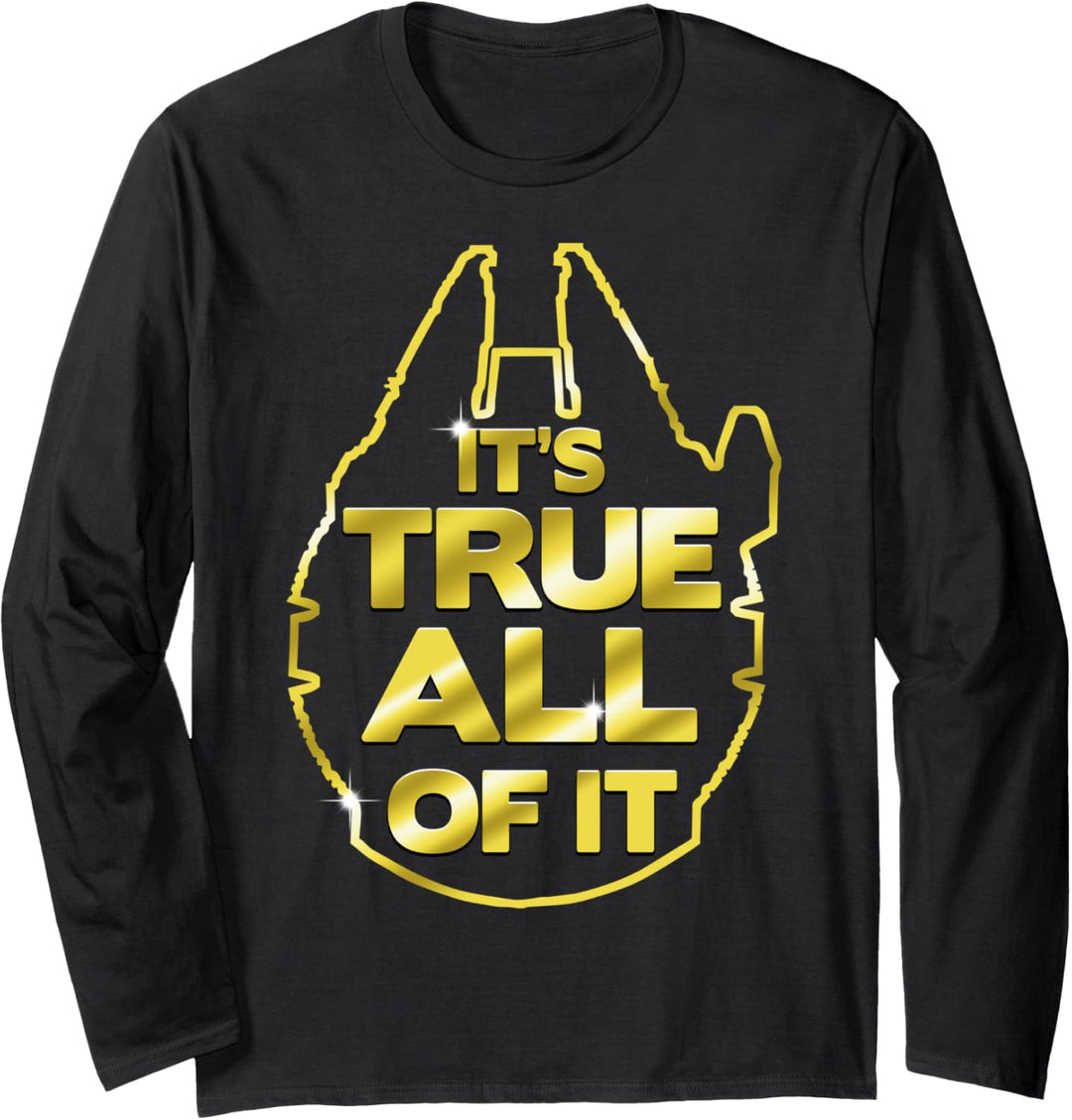 Star Wars Falcon Golden Truth Langarmshirt