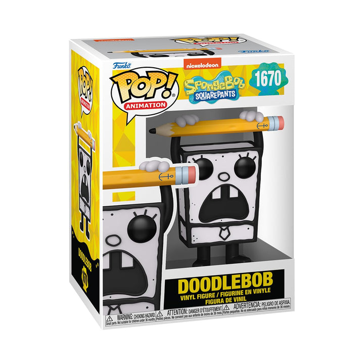 Funko Pop! TV: SBS 25th - Doodlebob - Spongebob - Vinyl-Sammelfigur - Geschenkidee - Offizielle Hand