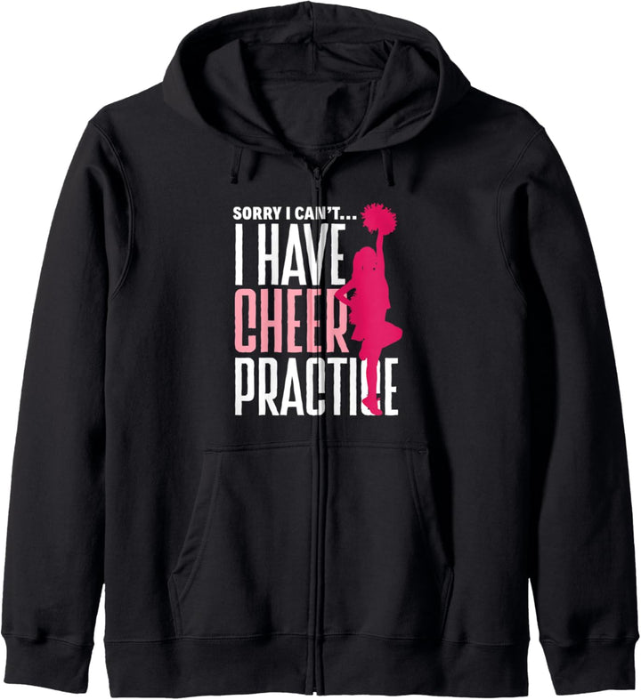 Lustiges Cheerleading Cheerleader Kapuzenjacke