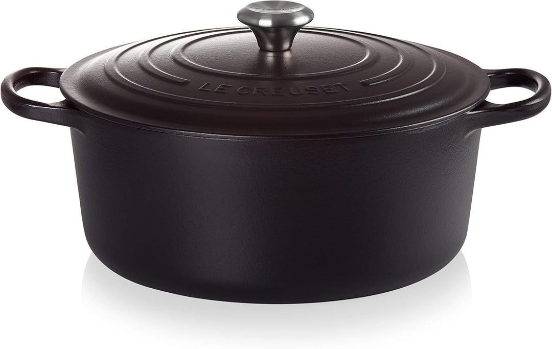 Le Creuset Signature Gusseisen-Bräter mit Deckel, Ø 30 cm, Rund, Für alle Herdarten und Induktion ge