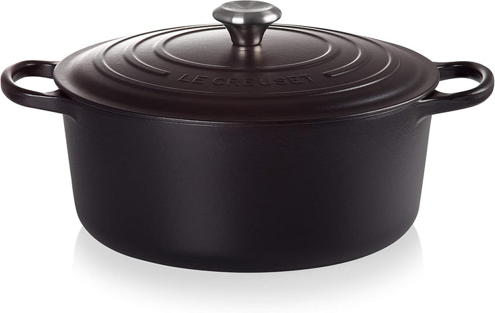 Le Creuset Signature Gusseisen-Bräter mit Deckel, Ø 30 cm, Rund, Für alle Herdarten und Induktion ge
