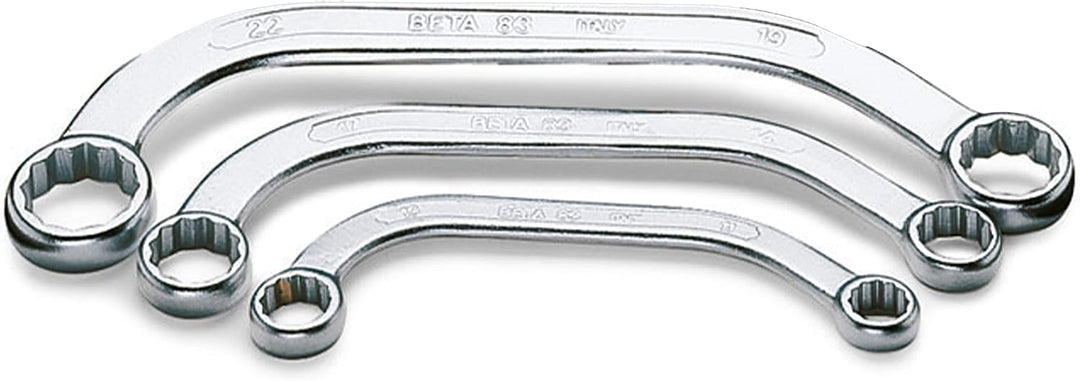 Beta 83/S5 Starterschlüsselsatz (Werkzeugset, 5-teilig, verchromt, Schlüsselgrössen: 1012-1113 - 151