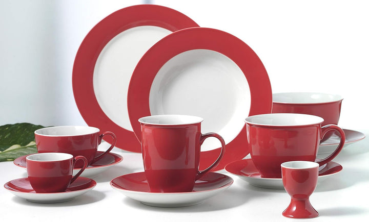 Ritzenhoff & Breker Kombiset Doppio, 24-teilig, Rot Rot Kombiset, Rot Kombiset