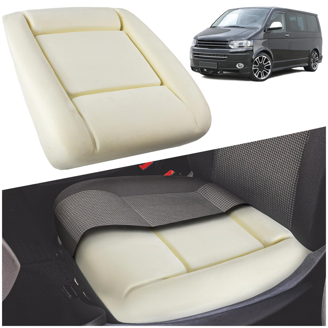 CHROMEMASTER - Kompatibel mit VW T5 Multivan 2003-2015 | Schaumstoff für den Autositz, Sitzschaum fü