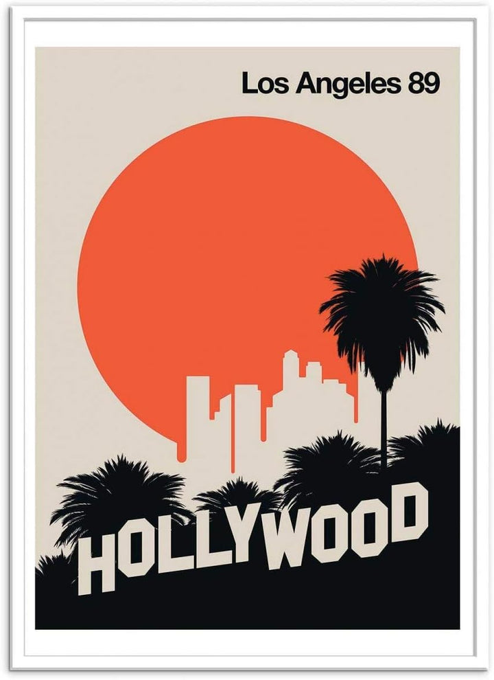 Wall Editions Art-Poster - Los Angeles 89 - BO Lundberg
