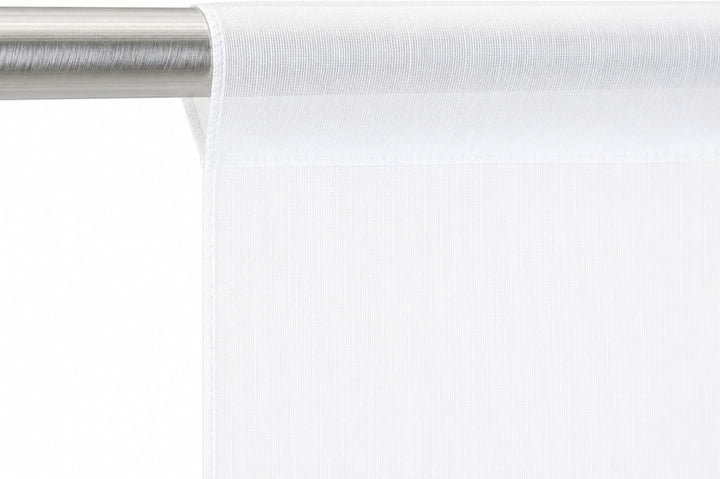 Design Mini Flächenvorhang Set Bestickt Kaffee Coffee | 4057-01 | 3 Teile | Scheibengardine Gesamtbr