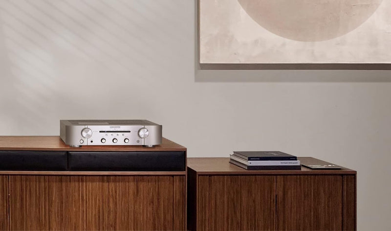 Marantz PM6007 HiFi Verstärker, Stereo Verstärker, 2x60W, optischer Eingang, Phono Eingang, Subwoofe