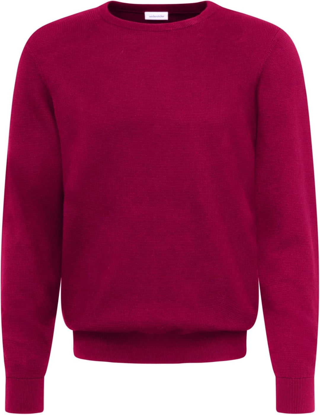 Seidensticker Herren Pullover - Regular Fit - Rundhalsausschnitt - Langarm - 100% Baumwolle S Rosa,