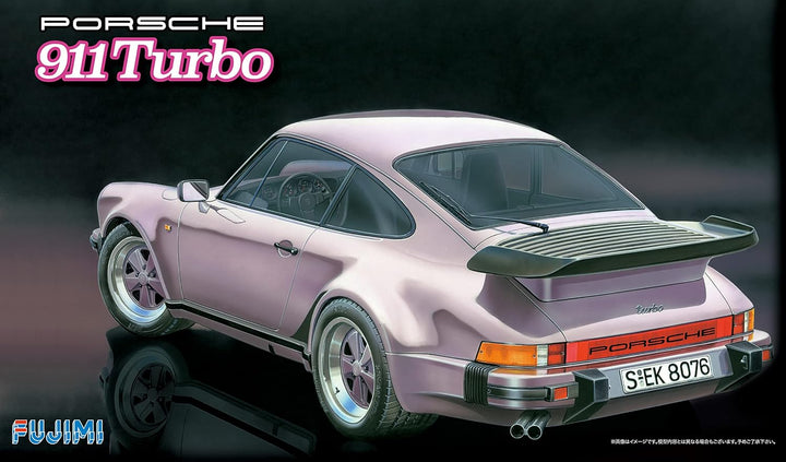 Fujimi 126852 Porsche 911 Turbo CAR SCALE 1/24 Hobby Plastic Model Kit NEW