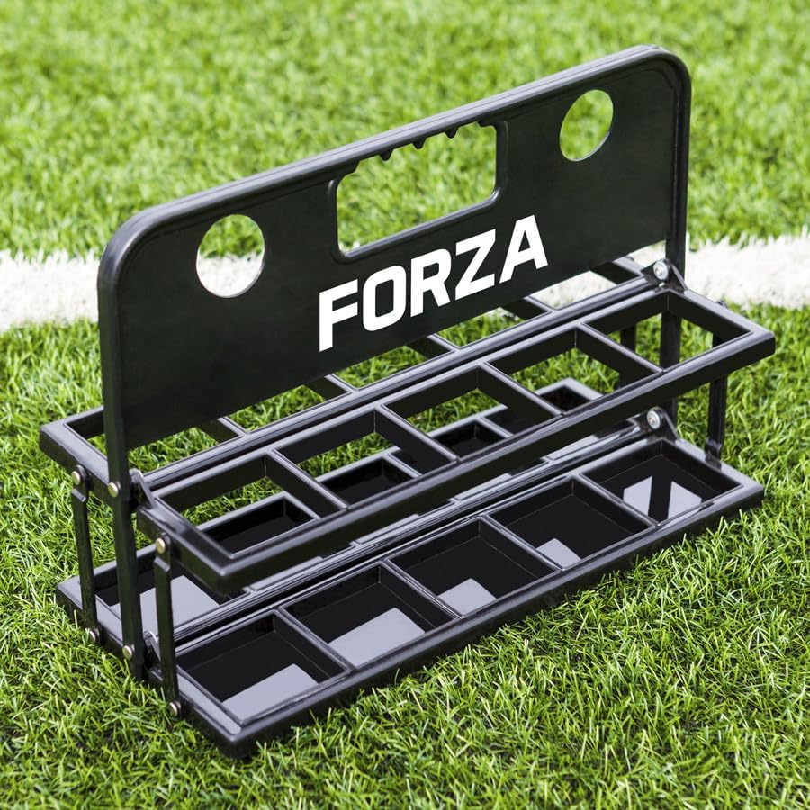 FORZA Flaschenträger, EIN klappbarer Flaschenhalter für 10 Flaschen - Tragbarer Sportgetränkehalter