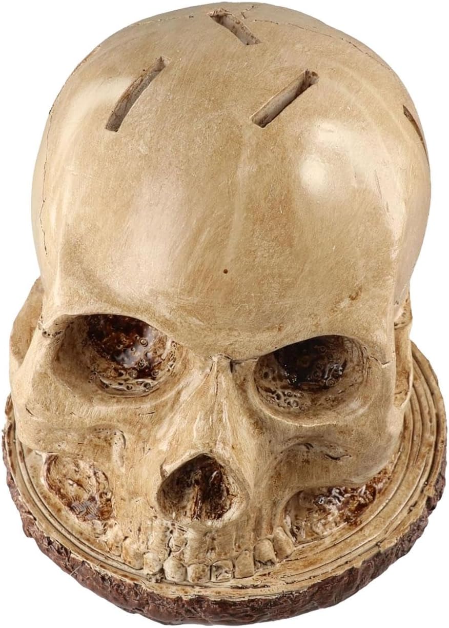 Totenkopf-Messerblock, Skelett-Messerhalter, dekorativer Messerblockhalter, Küchenmesserblock, mehre