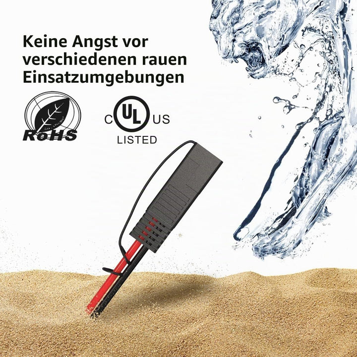 ELFCULB SAE-Splitter-Verlängerungskabel 1 auf 4 SAE-Adapter mit Polaritäts-Rückwärtsadapter für Sola