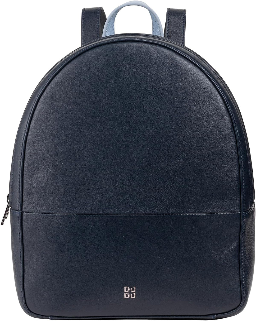 DuDu Rucksack Damen Bunt Sommerlich aus weichem Leder Rucksack Multicolor mit doppeltem Reissverschl