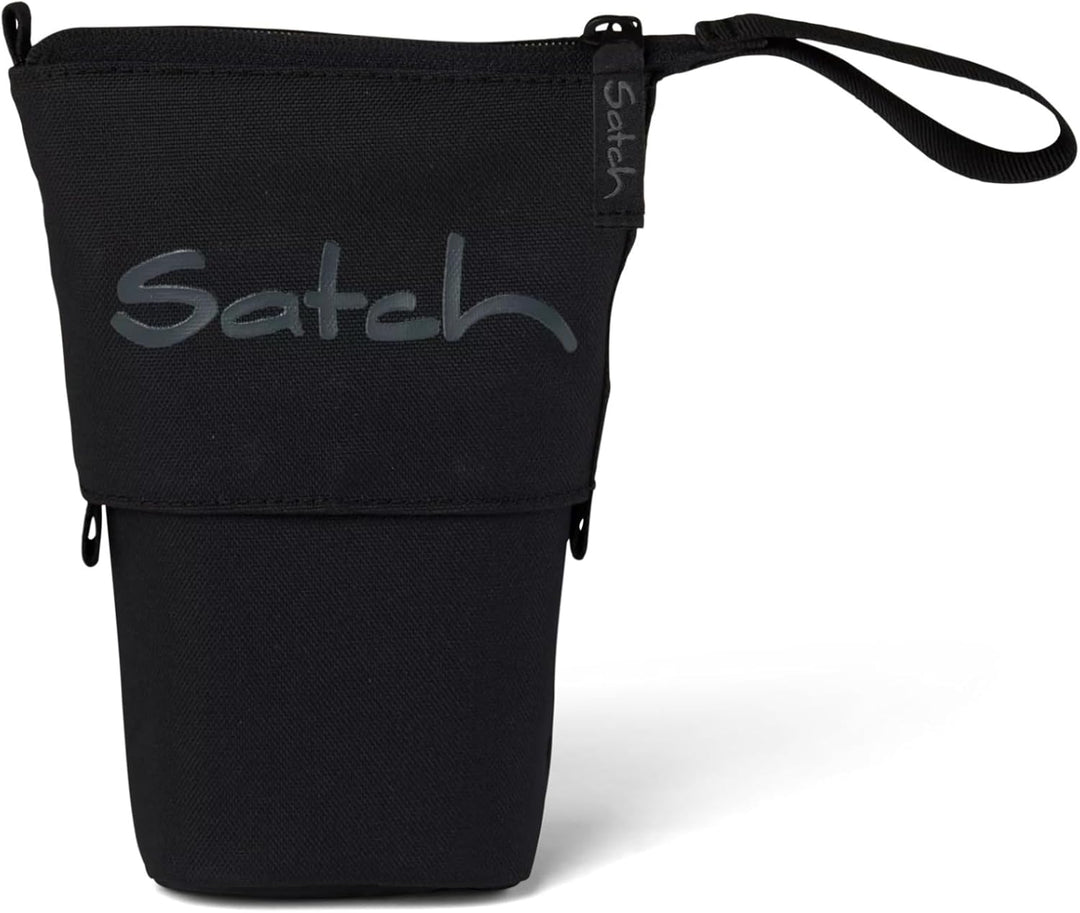 Satch Pencil Slider Federmäppchen Stiftehalter zum Stehen 3 Innenfächer Geheimfach Recycelte Materia