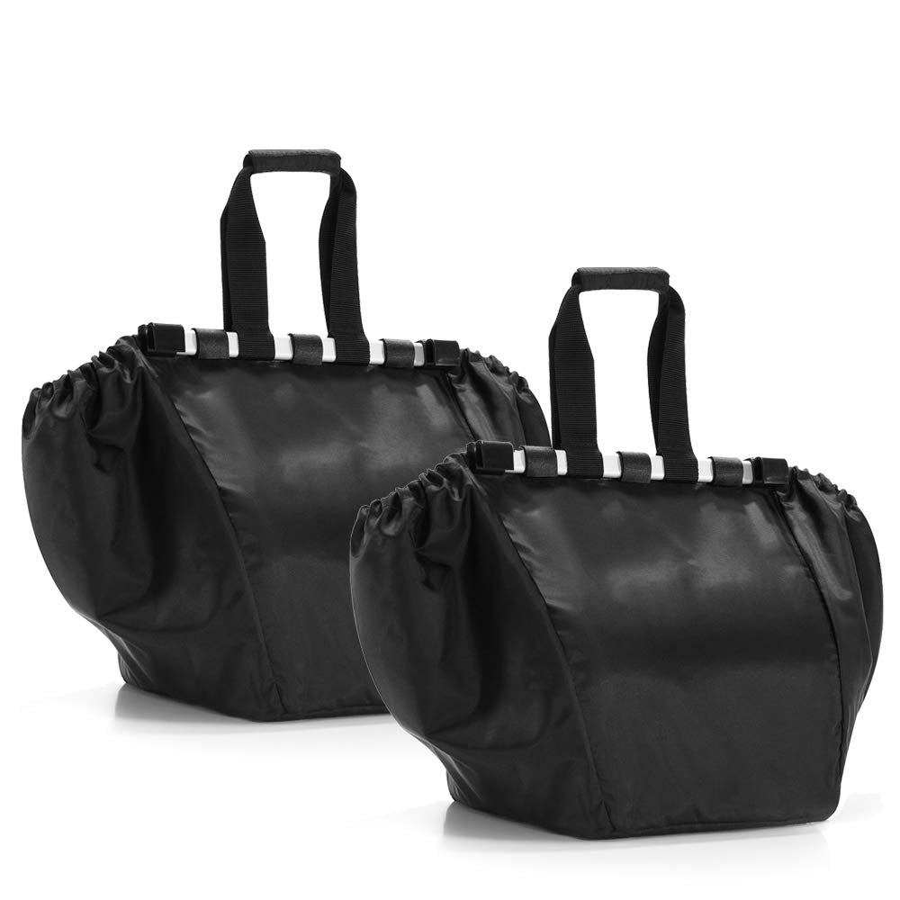 reisenthel easyshoppingbag 2tlg. Einkaufstasche Einkaufsbeutel shoppingbag easybag (black + black),