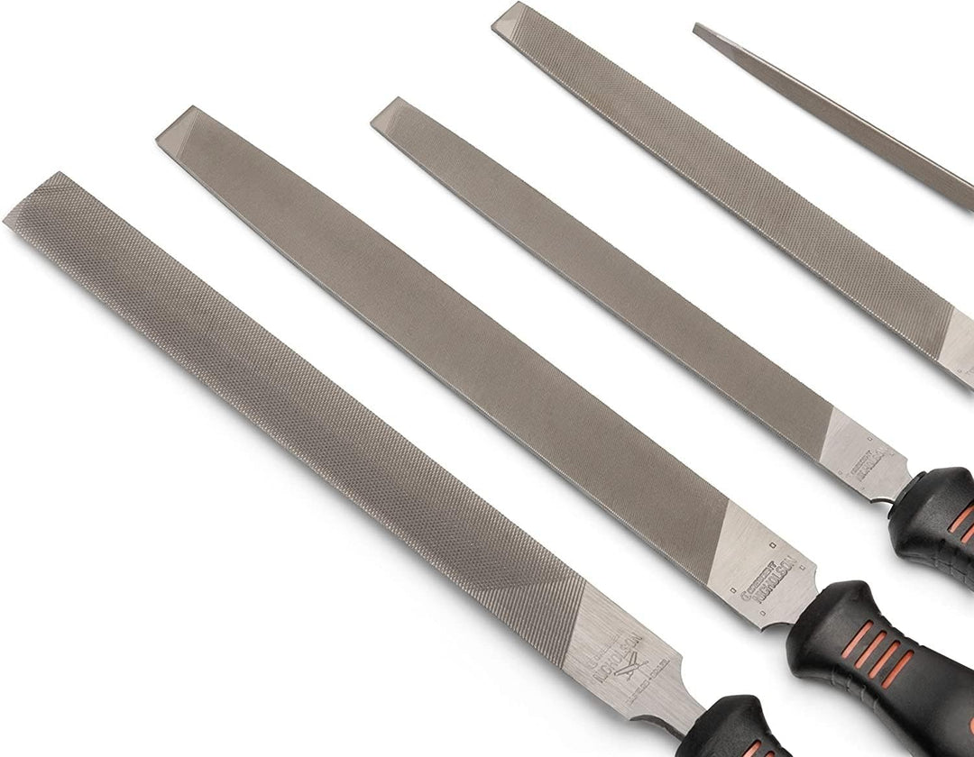 Crescent Nicholson 22040HNNN Allzweck-Dateiset mit Ergonomischen Griffen, 5 Stücke
