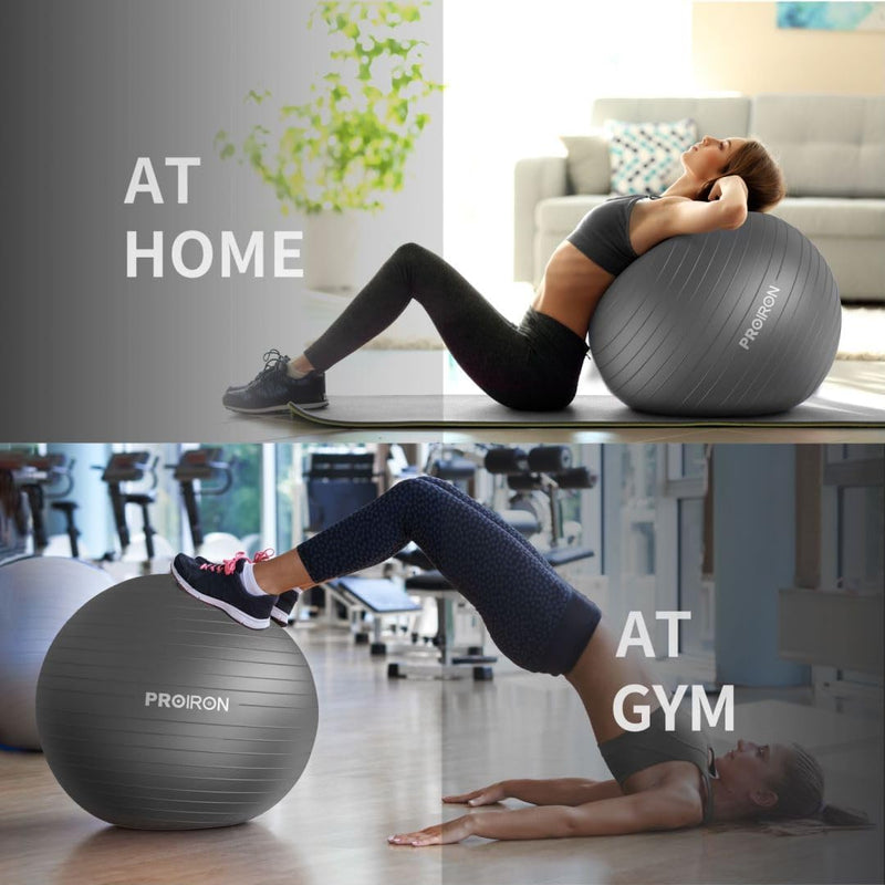 PROIRON Gymnastikball Pezziball Sitzball Trainingsball Fitnessball & Balance für Core-Training mit P