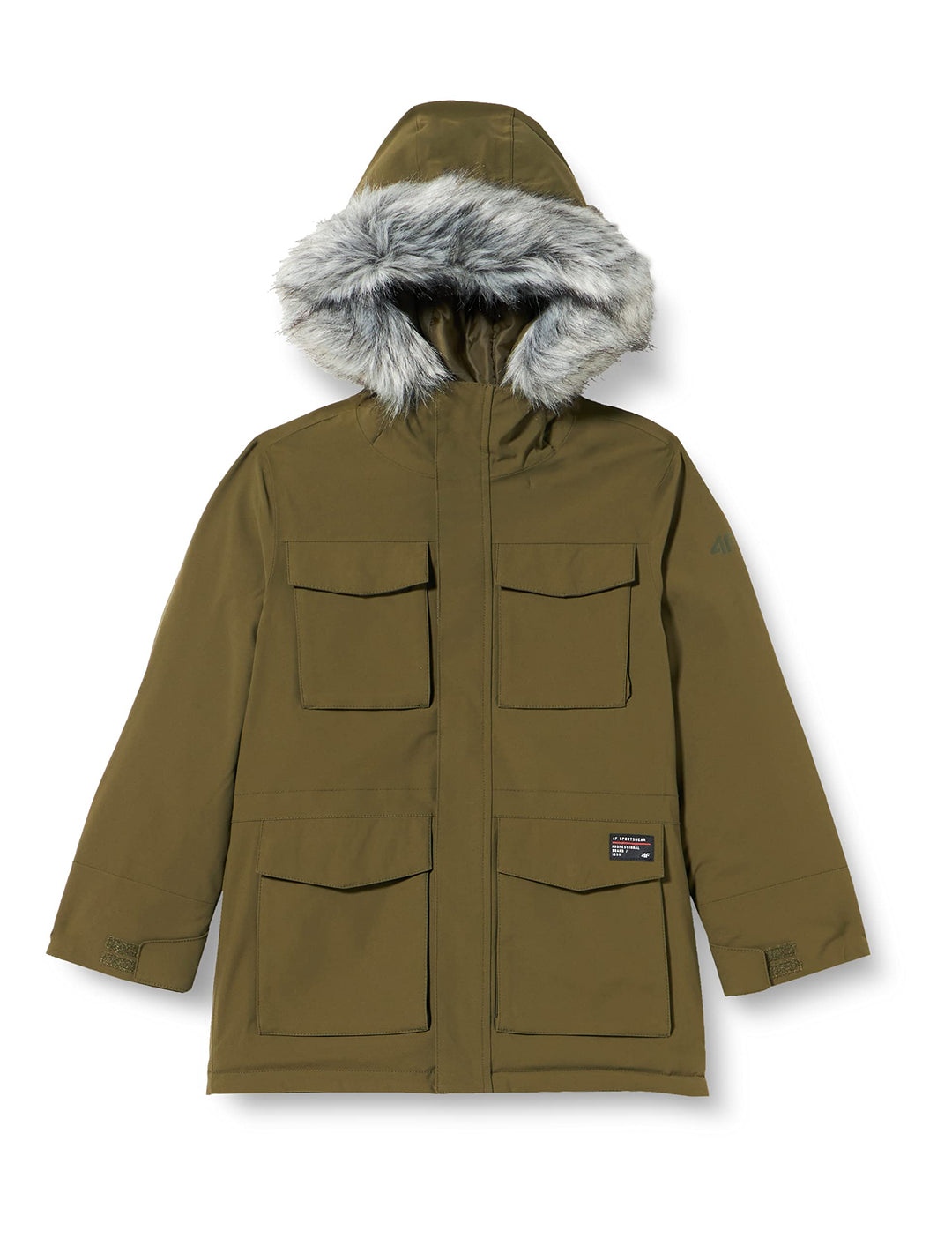 Jungen Jacket, 134 Kaki