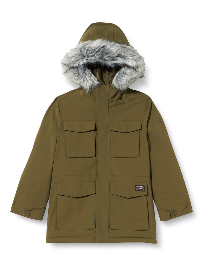 Jungen Jacket, 134 Kaki