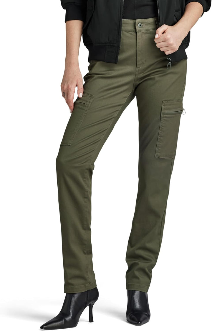 G-Star Damen Skinny Cargo Pants 23W / 30L Grün (Dk Shamrock D22890-c105-7159), 23W / 30L Gr&#xFC;n (