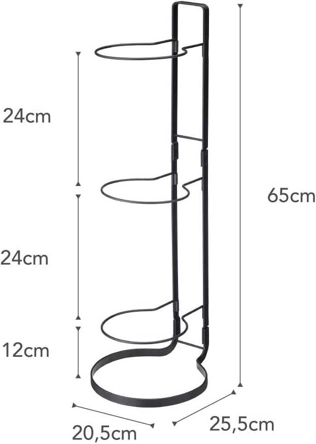 Ball stand - black