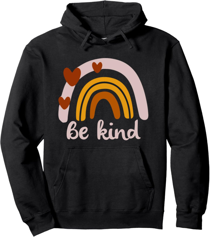 Be Kind Rainbow - Choose Kindness Colorful Pullover Hoodie