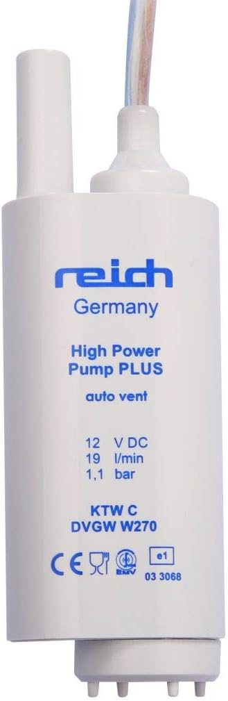 Reich Tauchpumpe 19 l/min, 1,1 bar mit Rückschlagventil, SB-verpackt