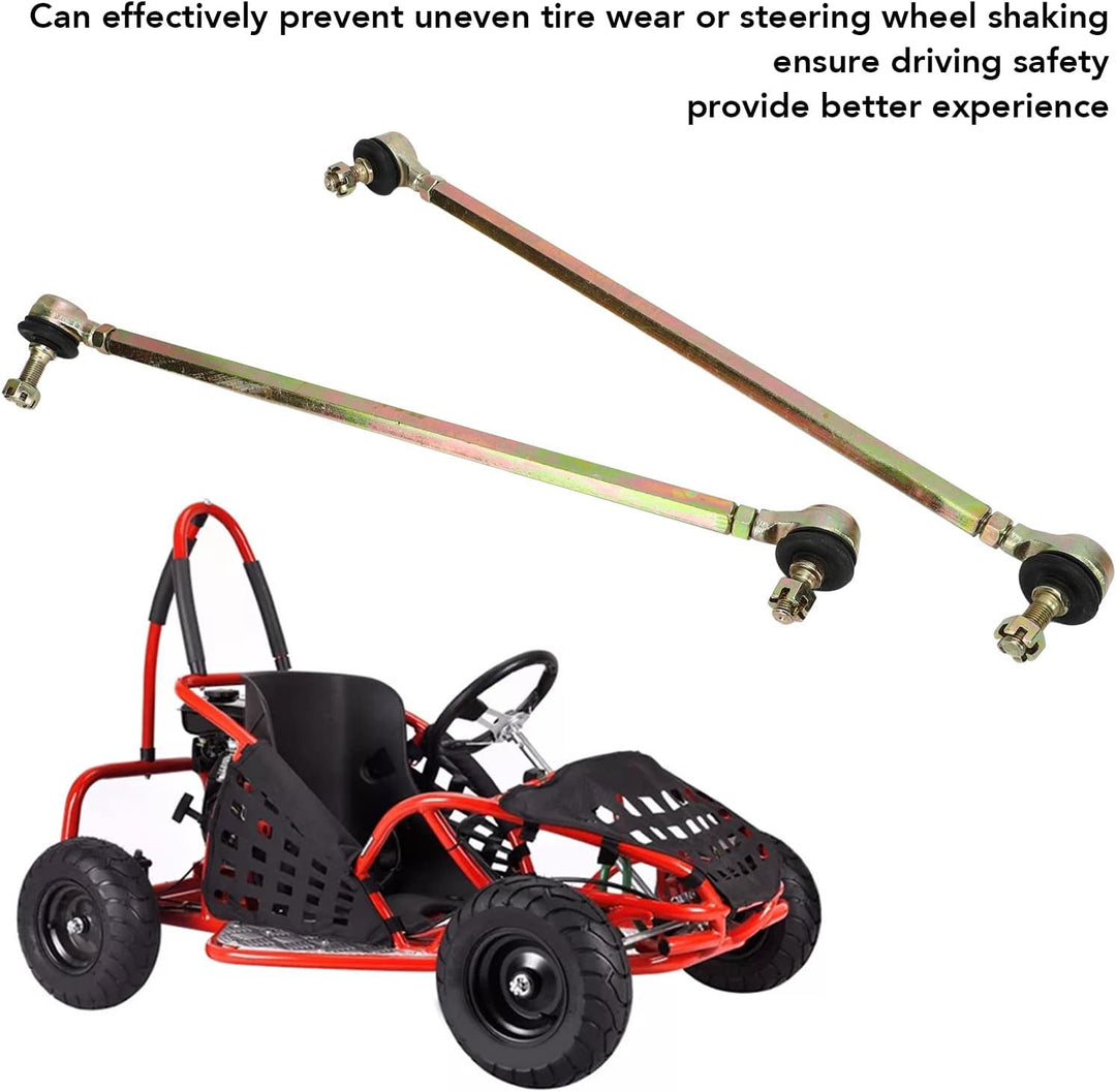 Spurstangenbaugruppe 330 Mm Spurstangensatz Kugelgelenk für 50 Cc 70 Cc 90 Cc 110 Cc 125 Cc 150 Cc 2