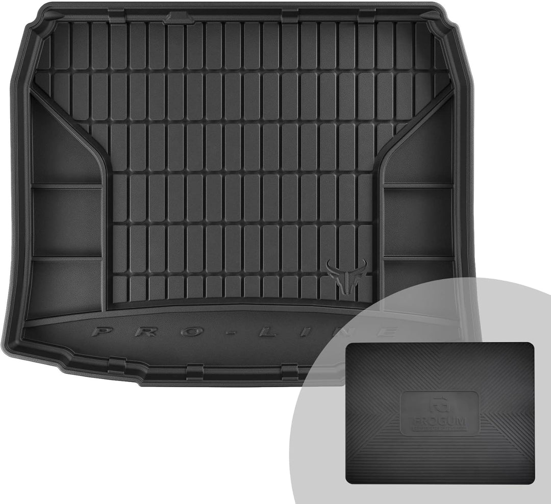 FROGUM ProLine 3D Gummimatte Exklusive Auto Kofferraummatte Kofferraumwanne für Audi A3 8P 2003-2013