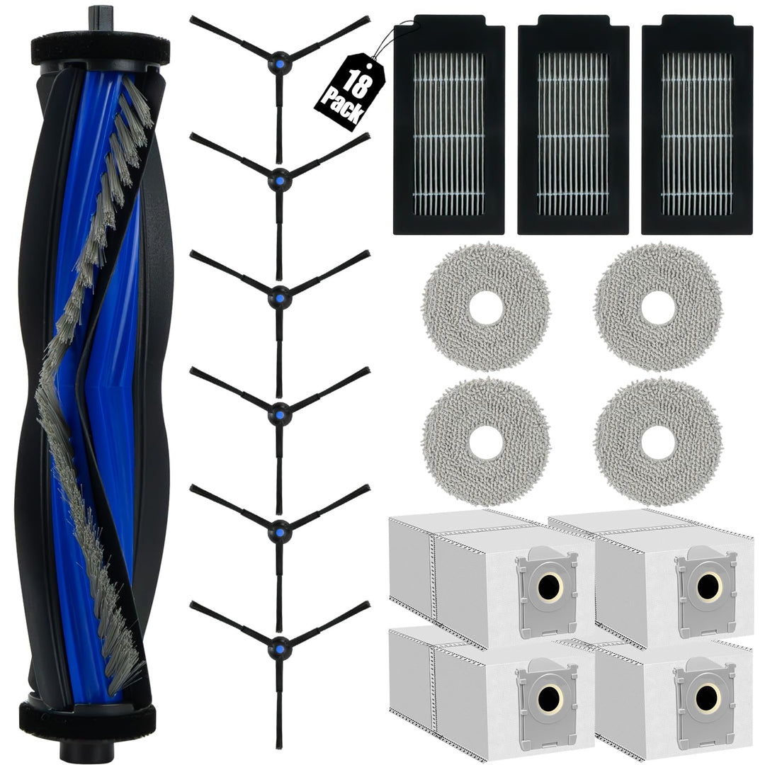 KGC 18 Stück Zubehörset für Ecovacs Deebot T50 Pro Omni, T50 Pro Omni Gen2, T50 Omni, T50 Omni Gen2