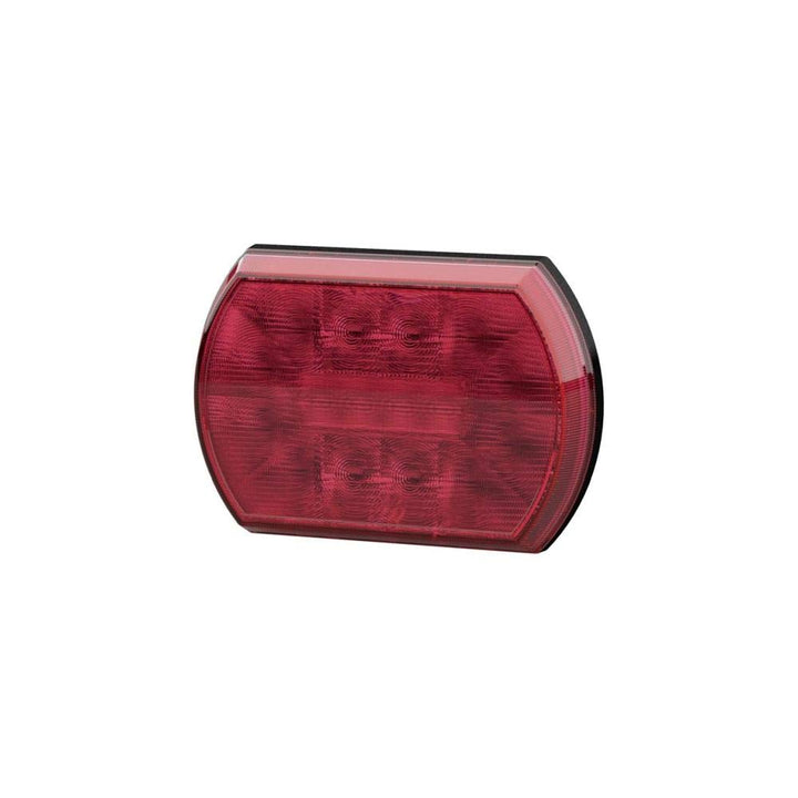HELLA - Nebelschlussleuchte - Shapeline Tech - LED - 12/24V - geschraubt - Lichtscheibenfarbe: rot -