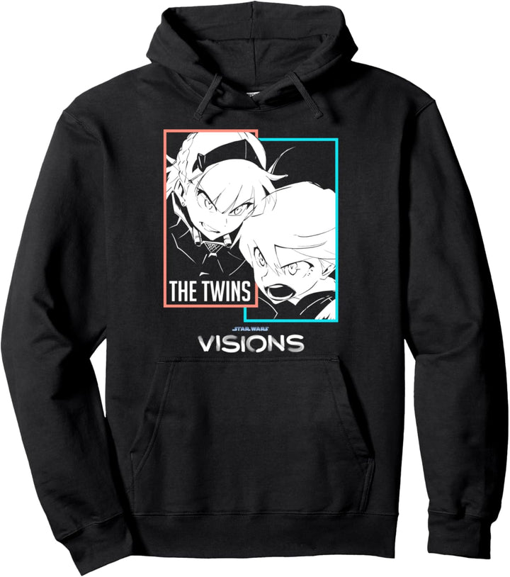Star Wars Visions The Twins Box Up Pullover Hoodie