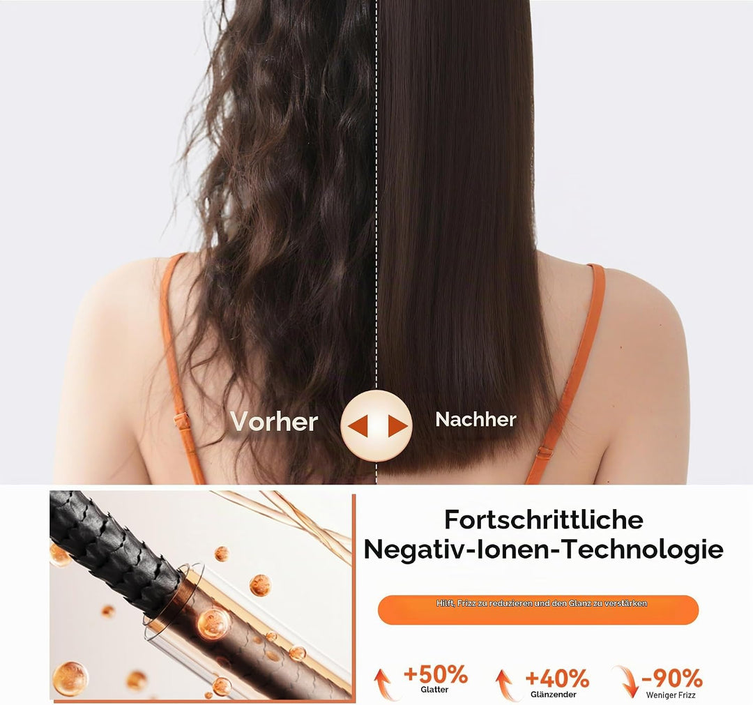 Hairstyler 5 in 1, Haarstyler Hair Styler Set 1000W Multistyler Haare mit Ionen Haartrockner Rundbür
