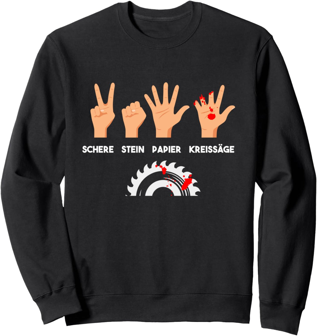 Tischler Zimmermann Holz Basteln Heimwerker Schreiner Sweatshirt