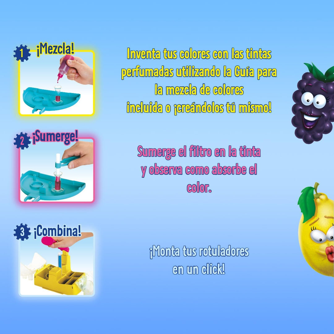 CRAYOLA - Neon-Geruchsmarker-Labor, erstellen Sie Ihre eigenen parfümierten Marker mit Neonfarben, k
