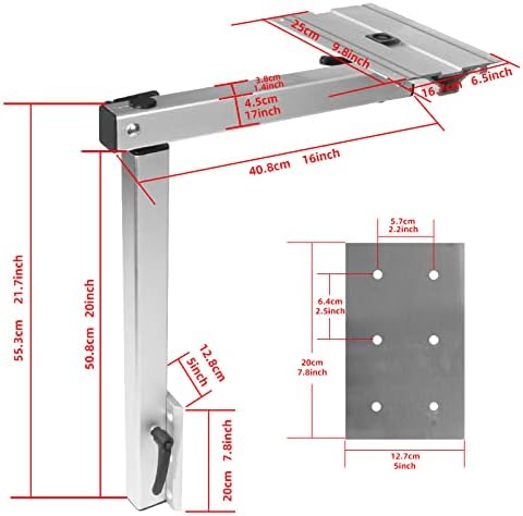 Tischbein Tischfuss Tischhalterung Tischgestell RV Wohnmobil Yacht Camper Boot Halterung 360 ° drehb