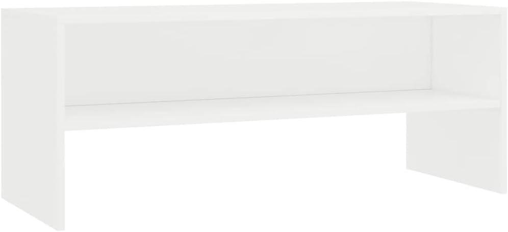 Tidyard TV-Schrank Fernsehschrank Stehend Mit einem offenen Fach Fernsehtisch Lowboard TV-Rack Wohnz