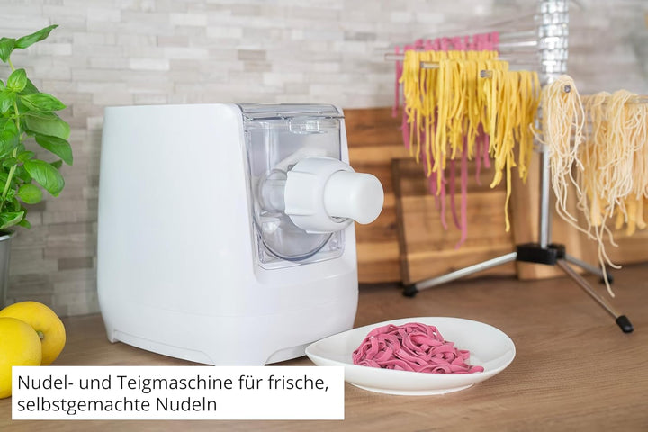 Unold 68820 Nudelmaschine Nora, Perfekte Nudeln Selbstgemacht, bis zu 700 g frischen Nudelteig, einf