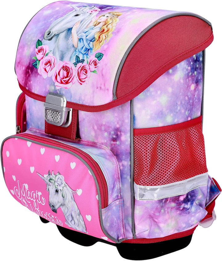 EINHORN SCHULRANZEN SET MÄDCHEN 1 KLASSE | SET 3 TEILIG FÜR GRUNDSCHULE | SUPER LEICHT | ERGONOMISCH