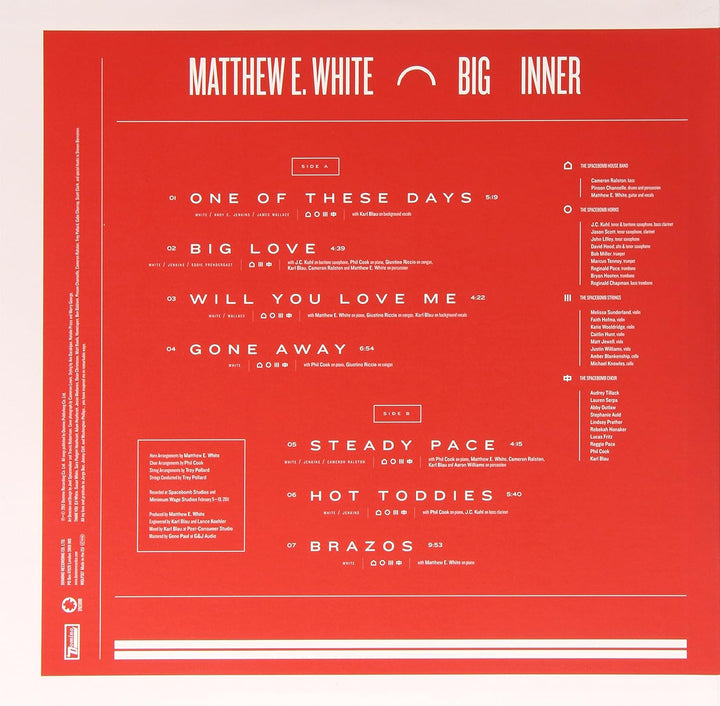 Big Inner, Vinyl