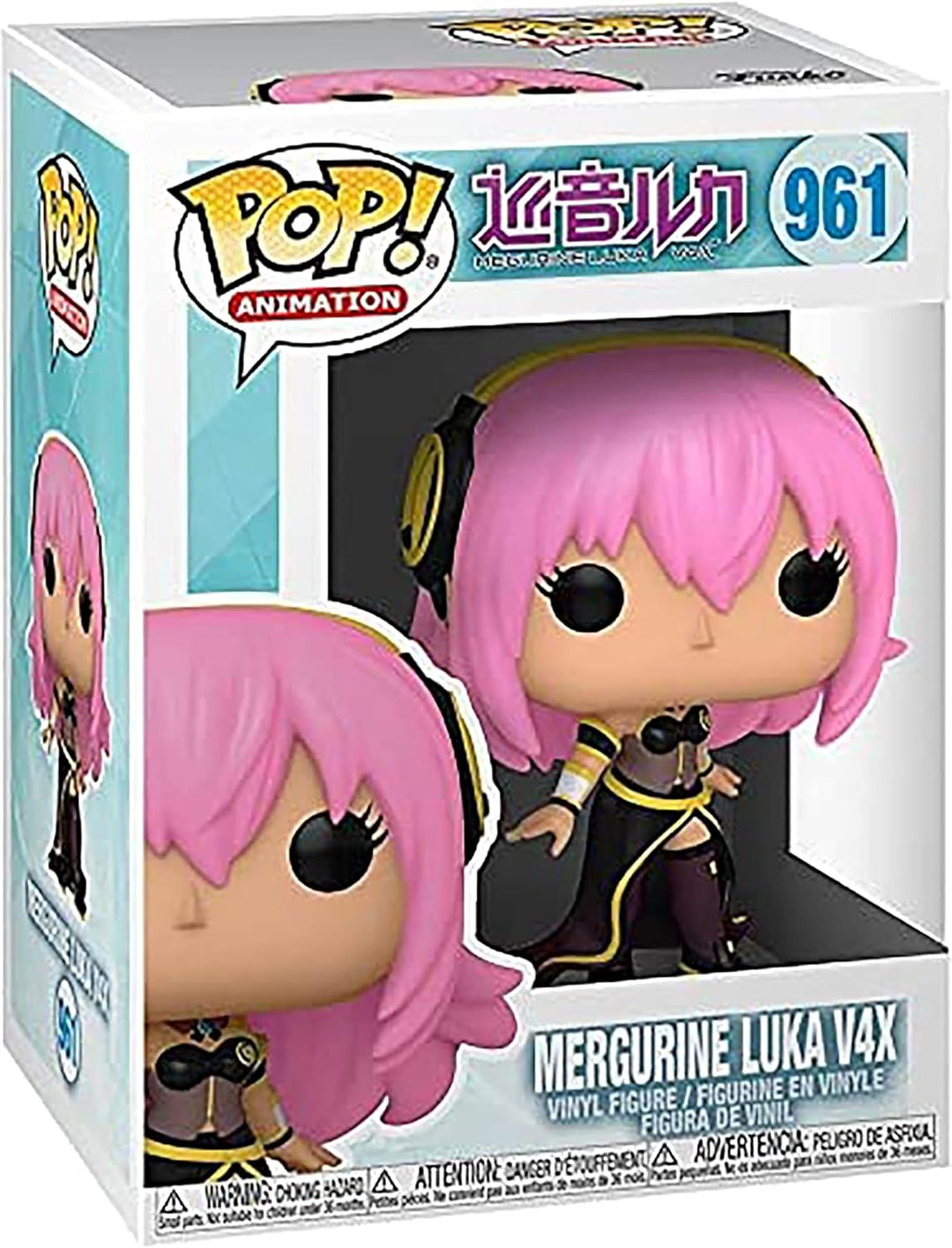 Funko Pop! Animation: Vocaloid - Megurine Luka V4X Vinyl - Vinyl-Sammelfigur - Geschenkidee - Offizi