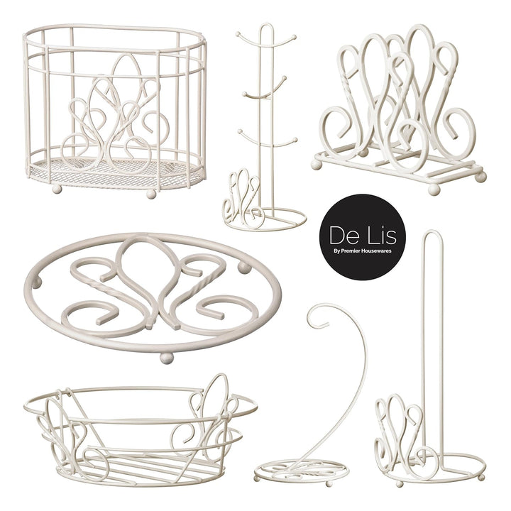 Premier Housewares Retro-Sieb, Pvastell Blaue Emaille
