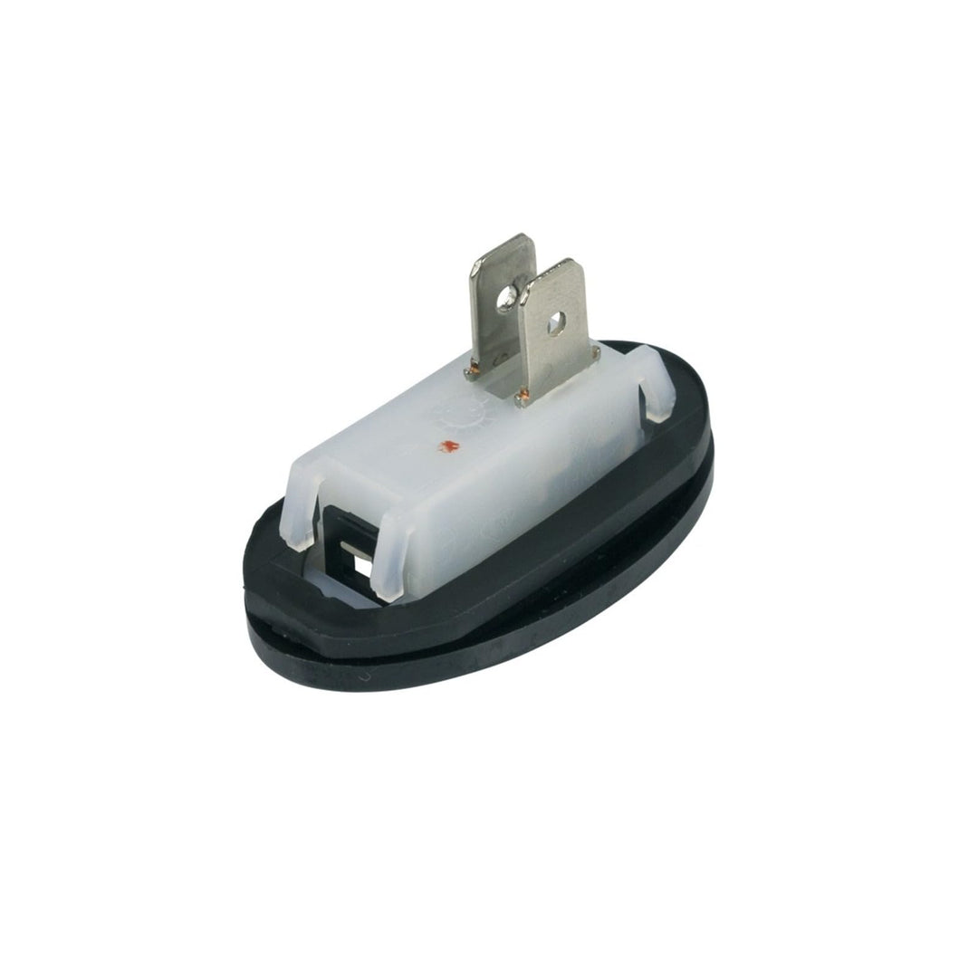 LUTH Premium Profi Parts Schalter kompatibel mit Whirlpool 481227618335 Druckknopf Oval für Gaskochm