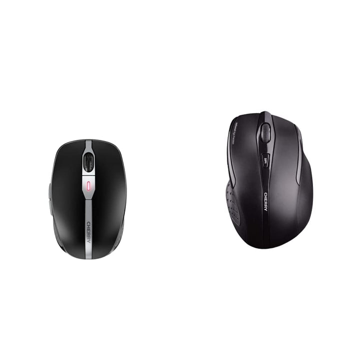 CHERRY MW 9100, kabellose und wiederaufladbare Maus, wahlweise Verbindung über Bluetooth oder 2,4 GH