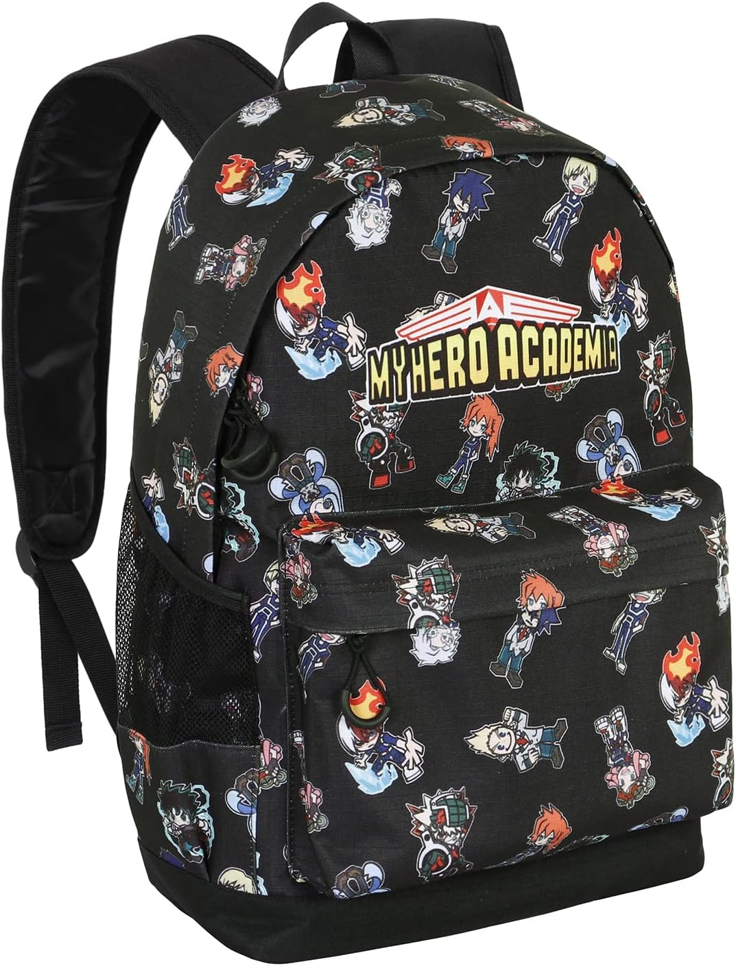 My Hero Academia Chibi-FAN HS Rucksack, Schwarz