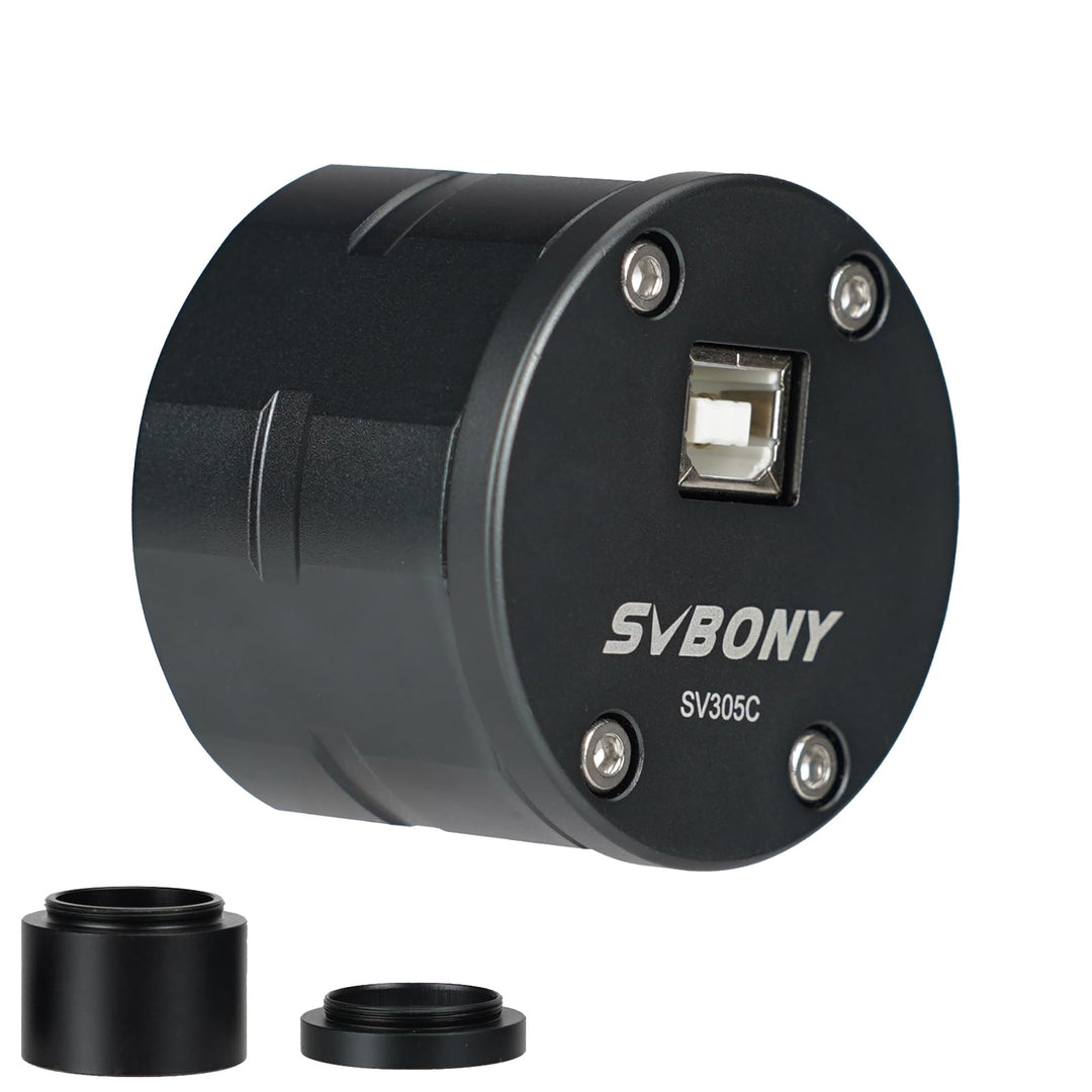 Svbony SV305C Teleskopkamera, 1,25 Zoll Farb IMX662 CMOS USB2.0 Planetenbildkamera, Astronomiekamera