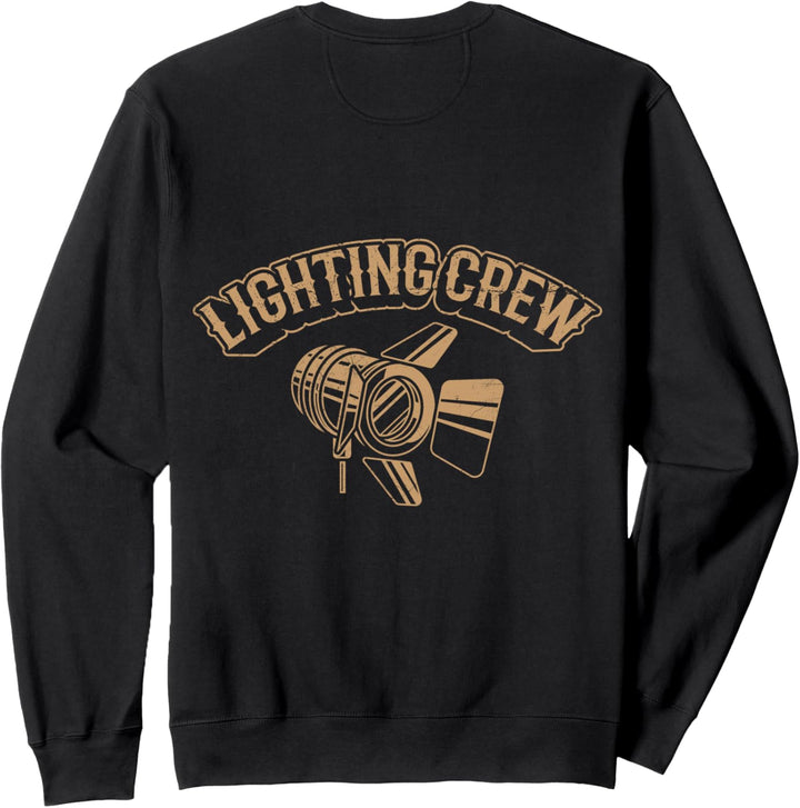 Film Beleuchter Crew Lichttechniker Veranstaltungstechniker Sweatshirt