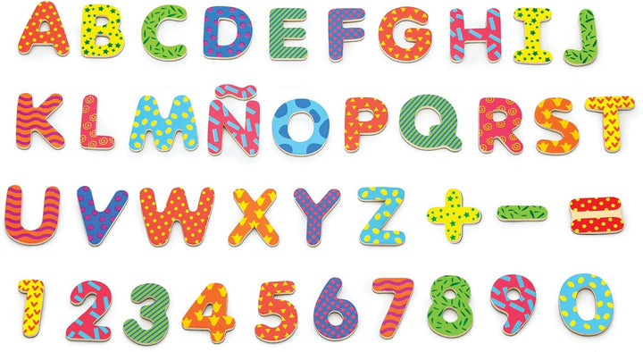 VIGA 59429 Toys - Magnetische Buchstaben und Zahlen