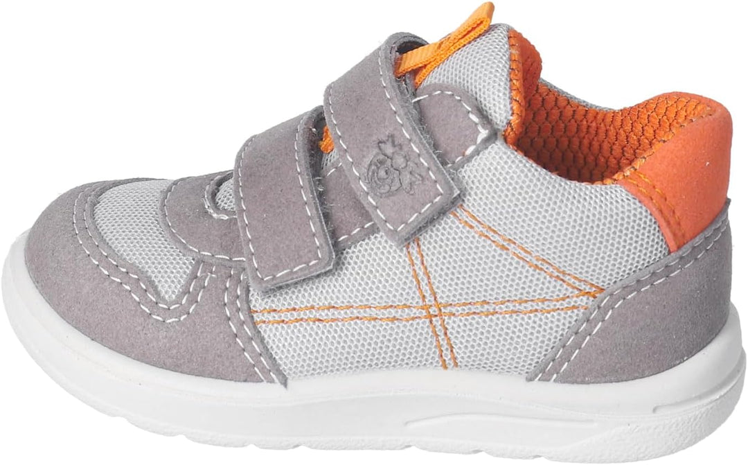RICOSTA Jungen Low-Top Sneaker SAM, Kinder Lauflernschuhe, Weite: Mittel, lose Einlage 22 EU Graphit
