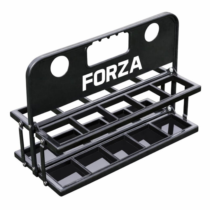 FORZA Flaschenträger, EIN klappbarer Flaschenhalter für 10 Flaschen - Tragbarer Sportgetränkehalter